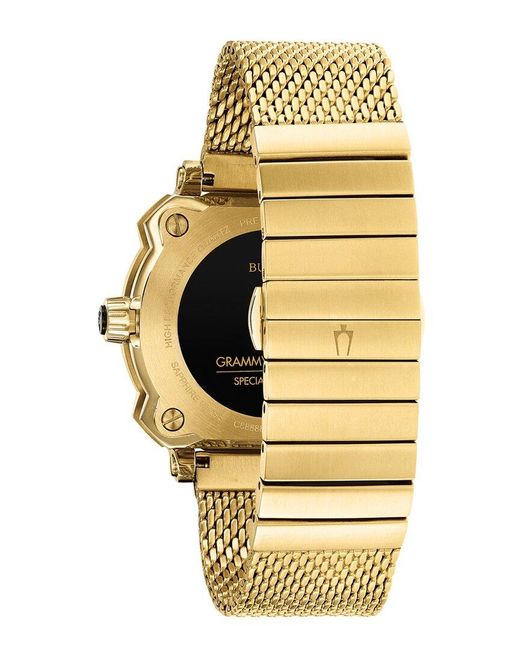 Bulova Metallic Grammy Diamond Watch