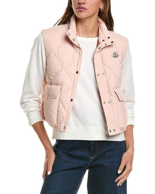 Moncler Natural Biois Down Vest