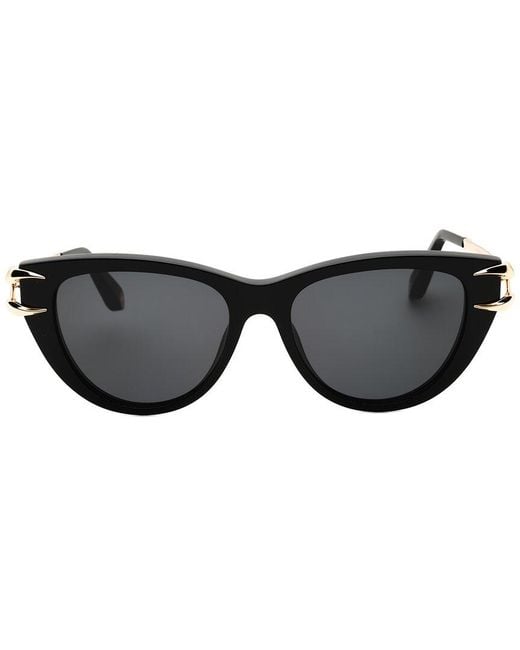 Roberto Cavalli Black Src031 55Mm Sunglasses