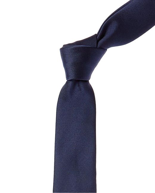 Givenchy Blue Navy Logo 4g Silk Tie for men