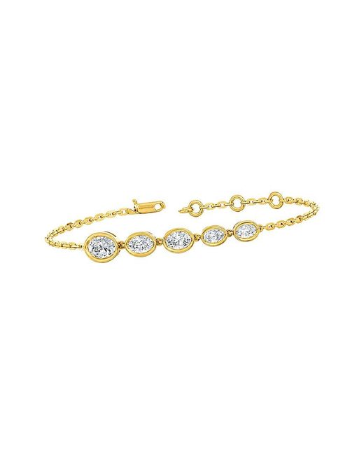 Lab Grown Diamonds White 14K 1.65 Ct. Tw. Lab-Grown Diamond Tennis Bracelet