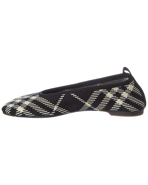 Burberry Black Flat Shoes