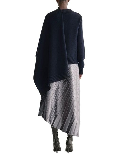 A.L.C. Blue Davin Wool Sweater