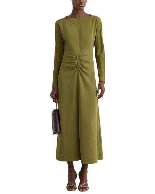 Reiss Green Adriana Dress