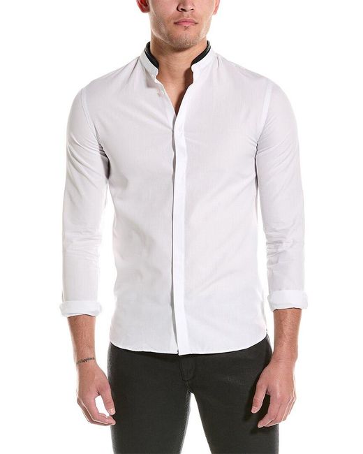 The Kooples White Slim Fit Shirt for men