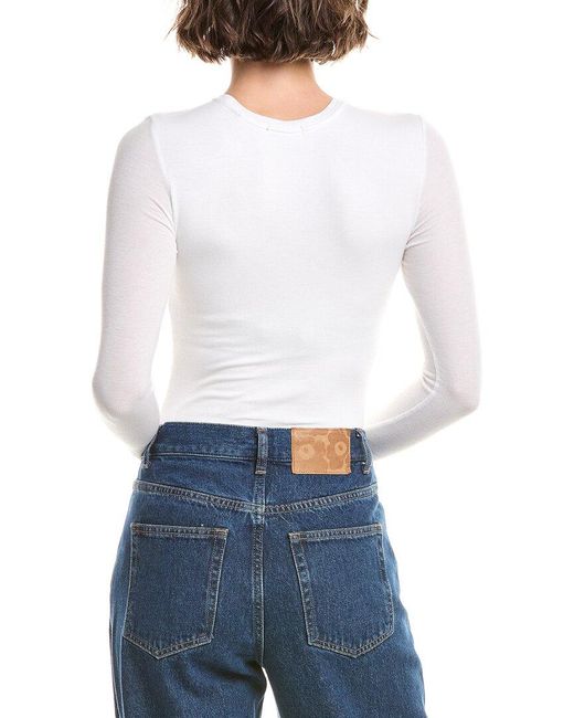 ATM White Bodysuit