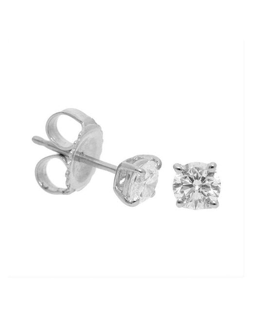 Nephora Metallic 18k 0.50 Ct. Tw. Diamond Studs