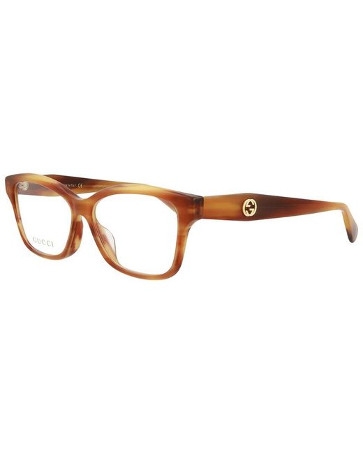 Gucci GG0801OA 54mm Optical Frames in Brown Lyst Canada