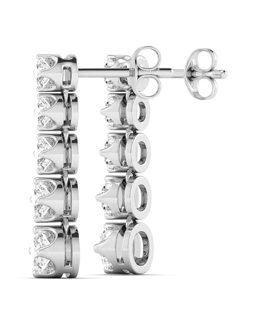 Diamond Select Cuts White 14k 0.88 Ct. Tw. Diamond Earrings