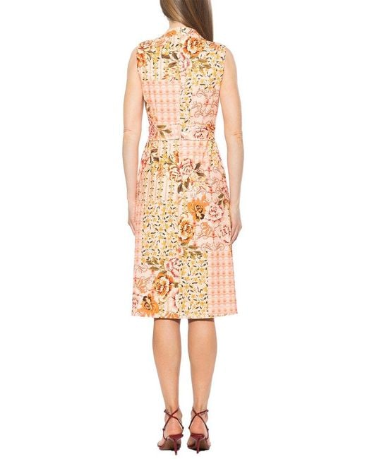 Alexia Admor Multicolor Dane A-Line Dress