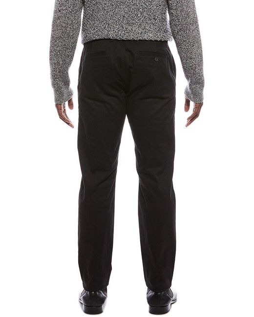 Vince Black Twill Griffith Chino for men