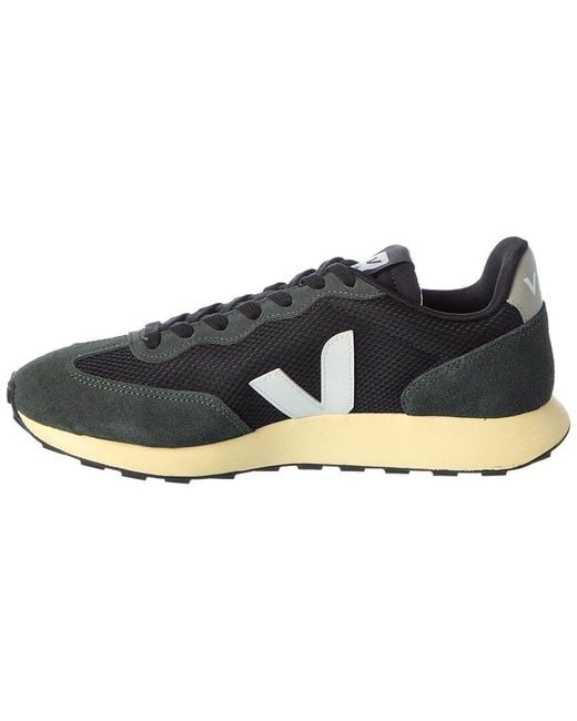 Veja Black Rio Branco Ii Alveomesh & Suede Sneaker for men