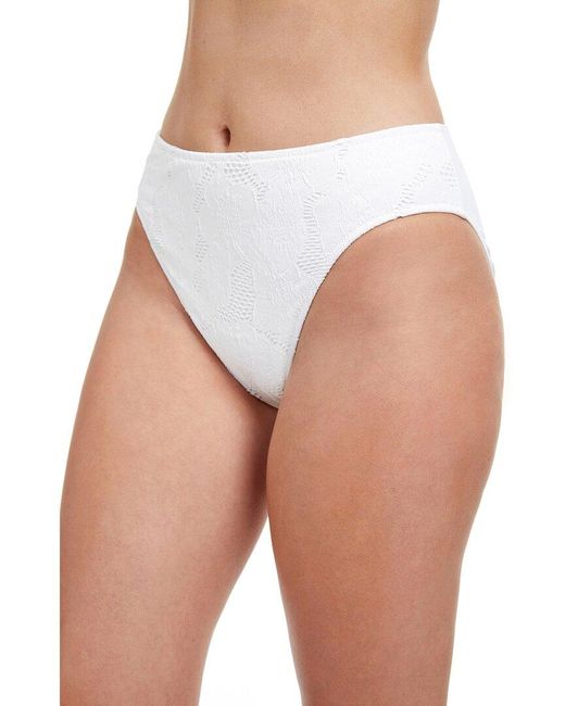 Gottex White Bikini Bottom