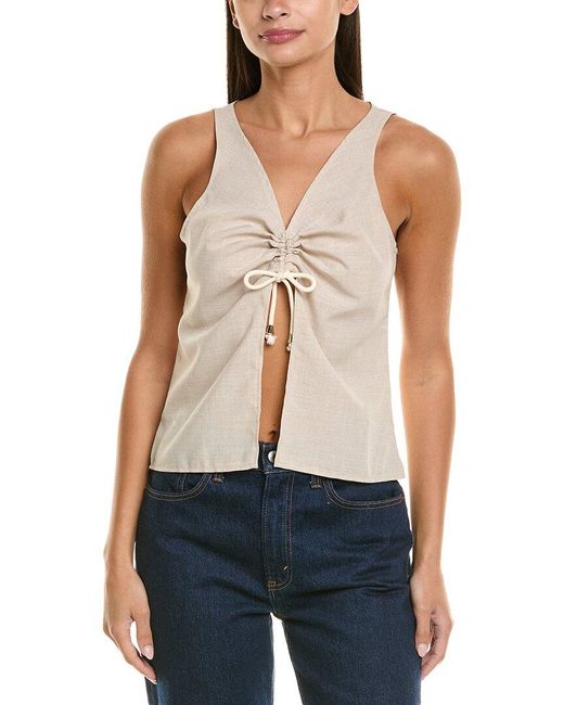 Madison Miles Blue Top