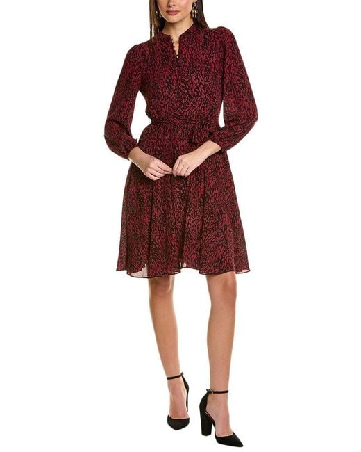 Nanette Lepore Red A-Line Dress