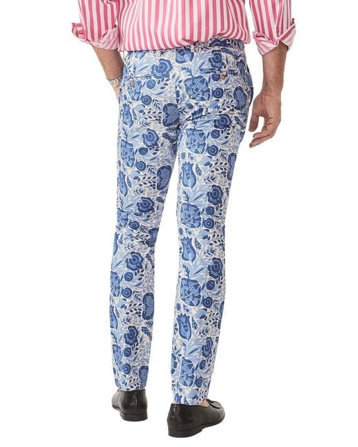 J.McLaughlin Blue Lukas Long Pant for men