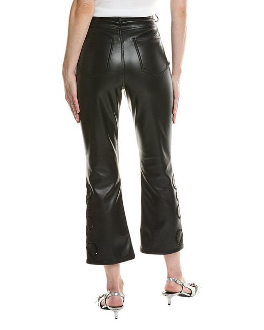 Johnny Was Black The Cropped Baby Boot Pant