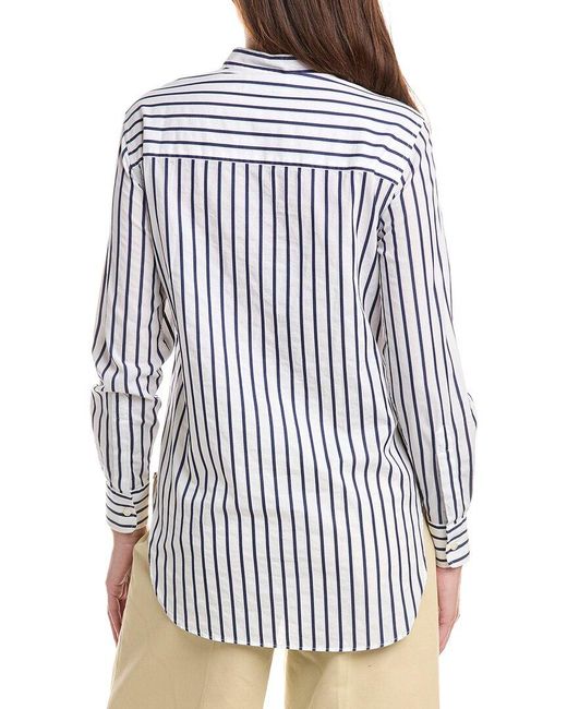 Officine Generale Blue Officine Generale Amelia Shirt