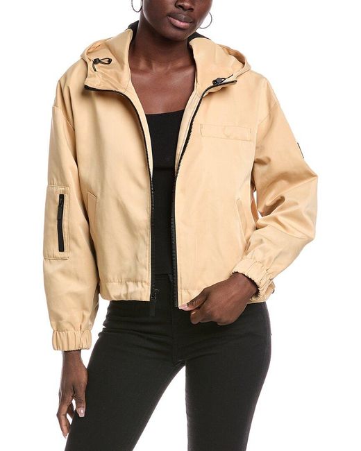 Dawn Levy Black Alba Short Rain Jacket