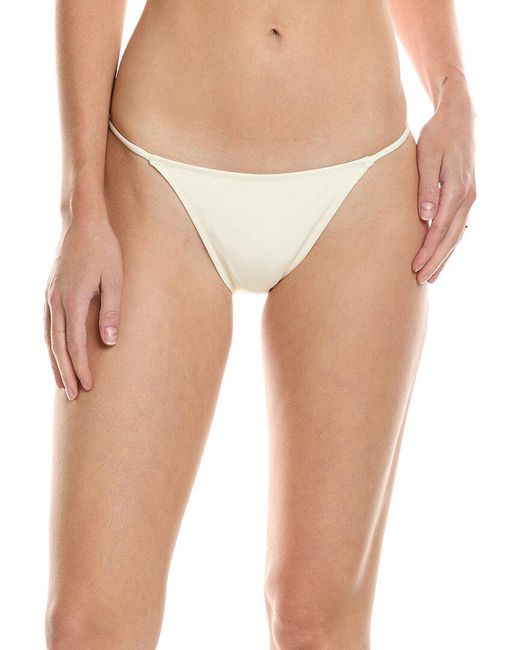 Solid & Striped White X Sofia Richie Grainge The Lolita Bikini Bottom