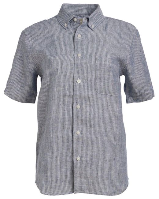 Everlane Blue The Linen Standard Fit Shirt for men