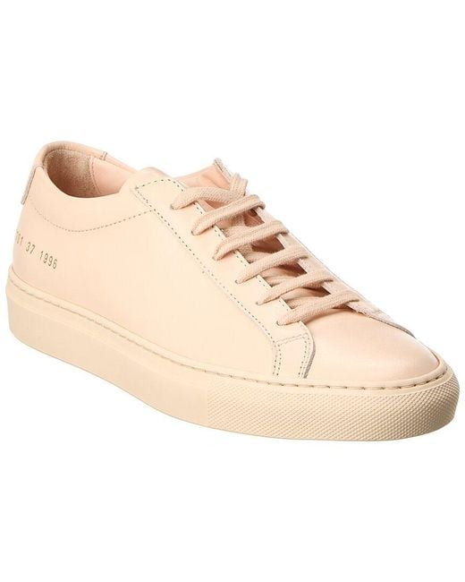 Common Projects Natural Achilles Sneakers