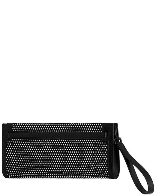 Rebecca Minkoff Black Curb Link Clutch