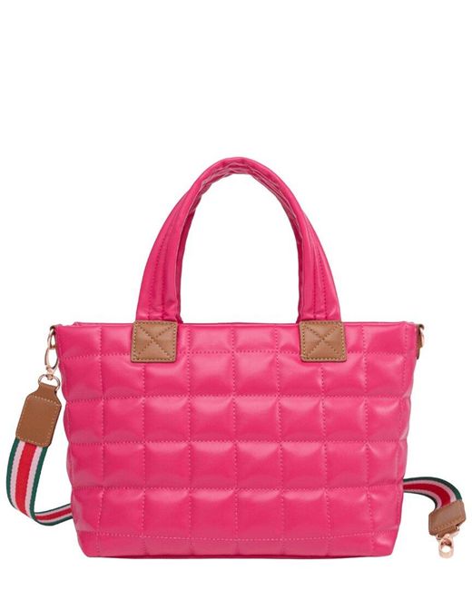 inQ Products Pink Lightweight Puffer Tote