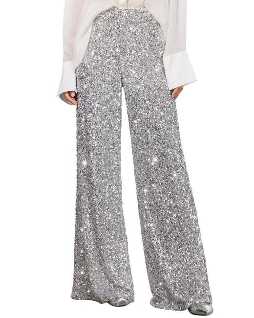 Alice + Olivia Gray Alice + Olivia Mame Pant