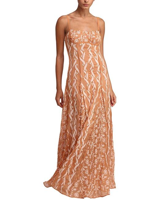 Sabina Musayev Brown Ailani Dress