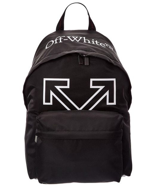 Off-White c/o Virgil Abloh Black Heritage Backpack for men