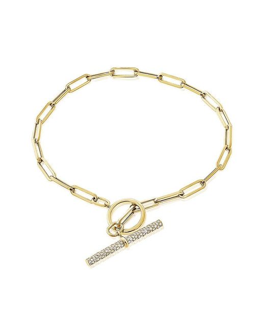 Sabrina Designs Metallic 14k 0.43 Ct. Tw. Diamond Link Bracelet