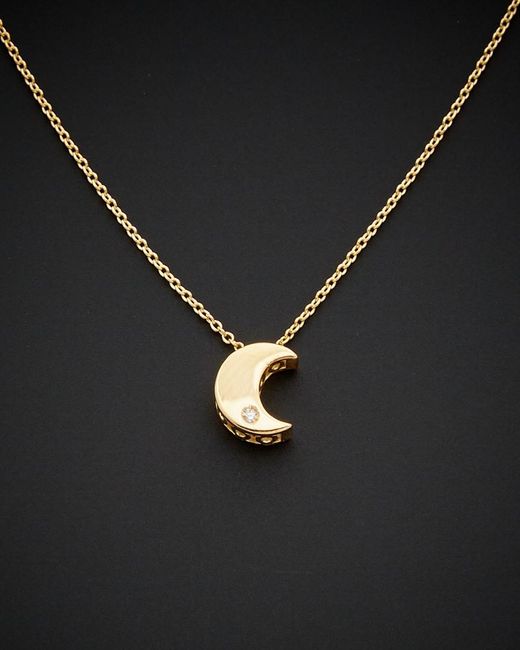 Italian Gold Black 14k Necklace