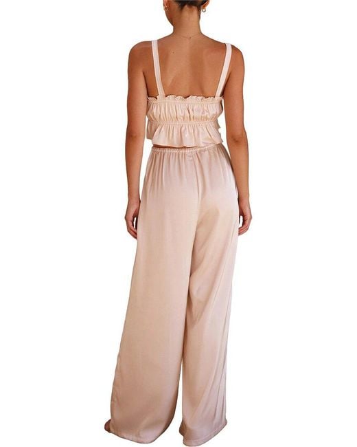 DELI S Orange 2Pc Top & Pant Set