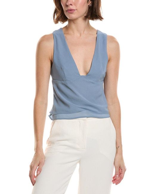 Nia Blue Neve Top