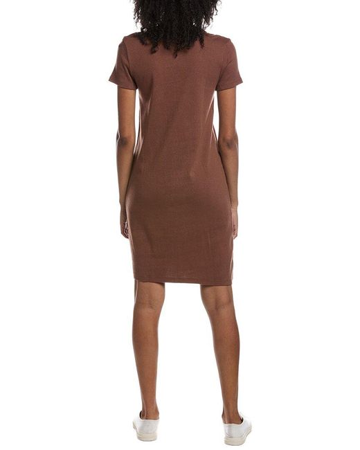 Michael Stars Brown Betty Relaxed Dress