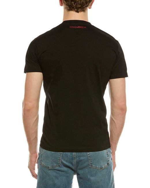 DSquared² Black T-Shirt for men