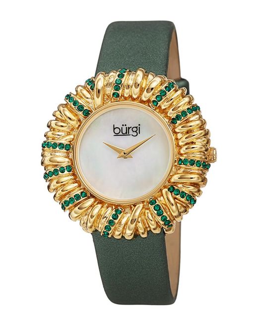Burgi Vement Satin Strap Watch Burgi Women main image 2