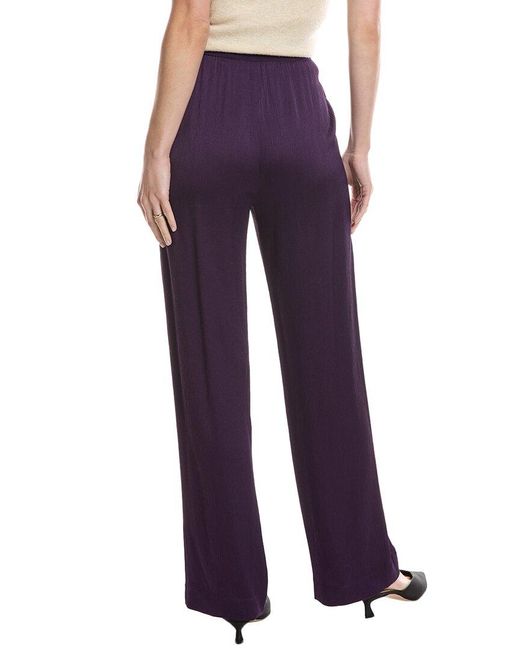 Theory Purple Combo Pant