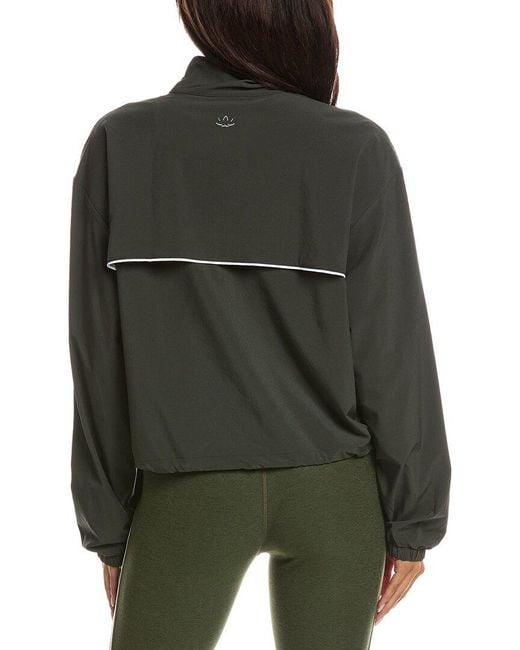 Beyond Yoga Green Track Jacket