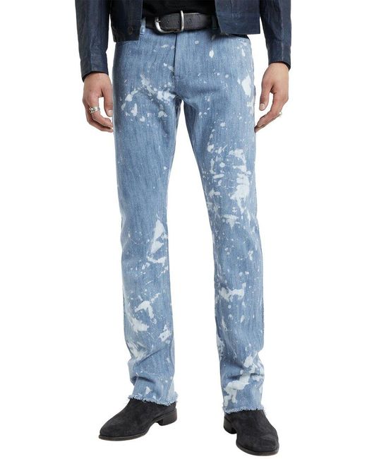 John Varvatos Blue J701 Regular Fit Jeans for men