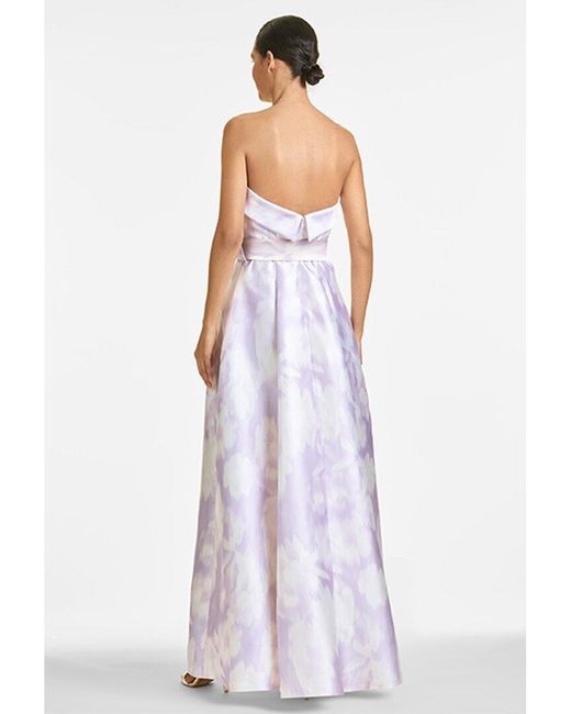 Sachin & Babi Purple Brielle Gown