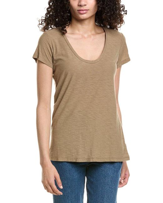 James Perse Natural Solid T-Shirt