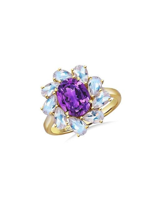 Kai Fine Jewelry Purple 14K 6.70 Ct. Tw. Gemstone Cocktail Ring