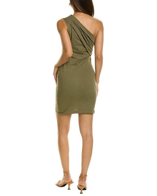 RTA Green Arie Mini Dress