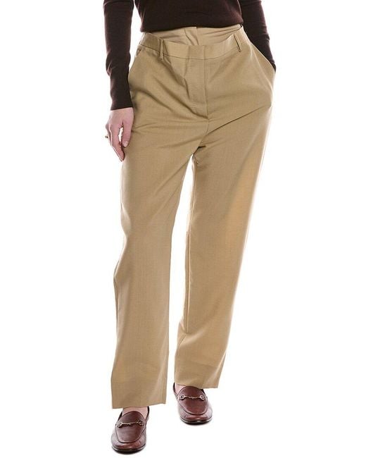 Burberry Black Wool-Blend Pant