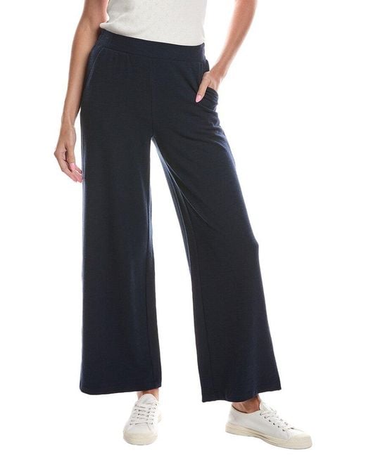 Z Supply Blue Andre Wide Leg Pant