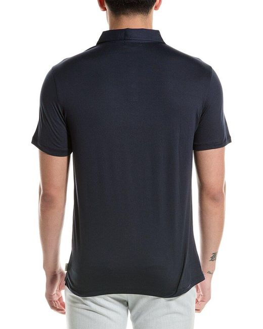 Onia Black Everyday Polo Shirt for men