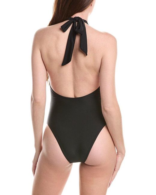 Ramy Brook Black Jasmyne One-Piece