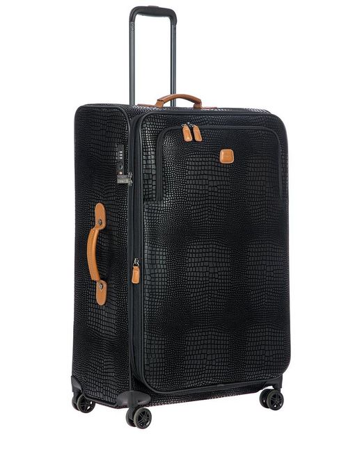 Bric's Black My Safari 28in Softside Expandable Spinner